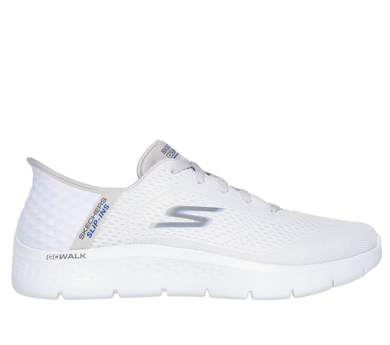 Skechers Slip-ins: GO WALK Flex - New World, WHITE / GRAY, largeimage number 0
