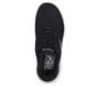 Skechers Slip-ins: GO WALK Flex - Grand Entry, SCHWARZ / WEISS, large image number 2