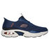 Skechers Slip-ins: Skech-Air Ventura - Vanderway, NAVY / ORANGE, swatch