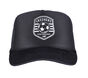 Performance Trucker Hat, BLACK, large image number 2