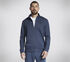 The Hoodless Hoodie GO WALK Everywhere Jacket, NAVY, swatch