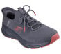 Skechers Slip-ins RF: Edgeride - Raygo, GRAU / ROT, large image number 4