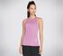 Skechers Apparel Diamond Blissful Tank, VIOLETT / HOT ROSA, swatch