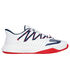 Skechers Viper Court Rally, WEISS / BLAU, swatch