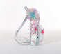 Skechers Twinkle Toes: Mini Pom Pom Backpack, TRANSPARENT, large image number 2