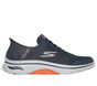 Skechers Slip-ins: GO WALK AF 2.0 - Simplicity 2, GRAU / ORANGE, large image number 0