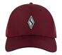 SKECHWEAVE Diamond Snapback Hat, DARK BROWN, large image number 2