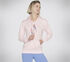 SKECH-SWEATS Watercolor Diamond Pullover Hoodie, ROSA / GRAU, swatch