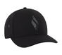 Diamond S Stretch Fit Hat, BLACK, large image number 3