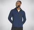 Skech Cloud Thermal Full Zip Hoodie, BLAU, swatch