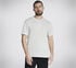 GO DRI Pima Signature V-Neck, WEISS / GRAU, swatch