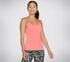 GO FLEX Racerback Shelf Bra Cami, CORAL, swatch