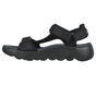 GO WALK Massage Fit Sandal, SCHWARZ / GRAU, large image number 3