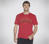 Skechers University Tee, ROT / ROT, swatch