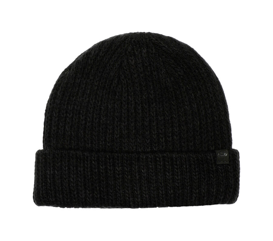 Fisherman Cuff Beanie, SCHWARZ, largeimage number 0