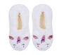 Plush Unicorn Slipper Socks - 1 Pack, WEISS, large image number 0