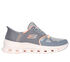 Skechers Slip-ins: Glide-Step Pro, GRAY / ORANGE, swatch