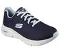 Skechers Arch Fit - Big Appeal, BLAU / LIGHT BLAU, large image number 5