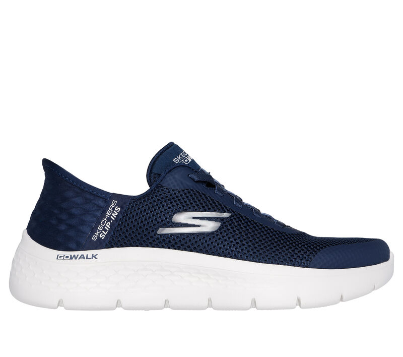 Skechers Slip-ins: GO WALK Flex - Grand Entry, BLAU / WEISS, largeimage number 0