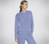 SKECH-SWEATS Signature Pullover Crew, VIOLETT / SILBER, swatch