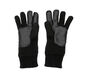 Contrast Knit Gloves - 1 Pair, SCHWARZ, large image number 0