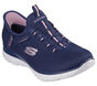 Skechers Slip-ins Waterproof: Summits - Best Choice, NAVY / CORAL, large image number 4