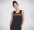 Skechers Apparel Festive Mesh Tank Top, SCHWARZ, swatch