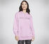 Skech-Sweats Shine Hoodie, MAUVE, swatch