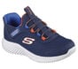 Skechers Slip-ins: Bounder - Brisk-Burst, NAVY / BLUE, large image number 4