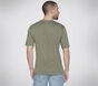 GOKNIT Pique Short Sleeve Henley, LIGHT GRAY / GREEN, large image number 1