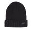 Mixed Rib Knit Beanie, SCHWARZ, swatch