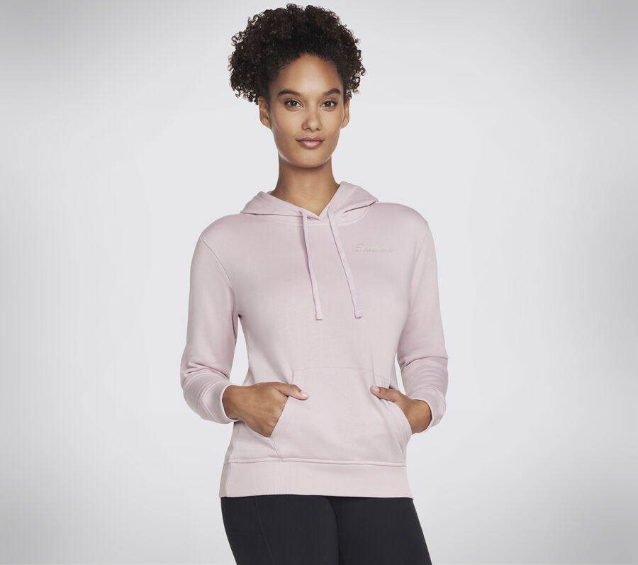 Skechers Signature Pullover Hoodie, ROSA / VIOLETT, largeimage number 0