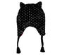 Cold Weather Star Foil Cat Hat Set, SCHWARZ, large image number 1