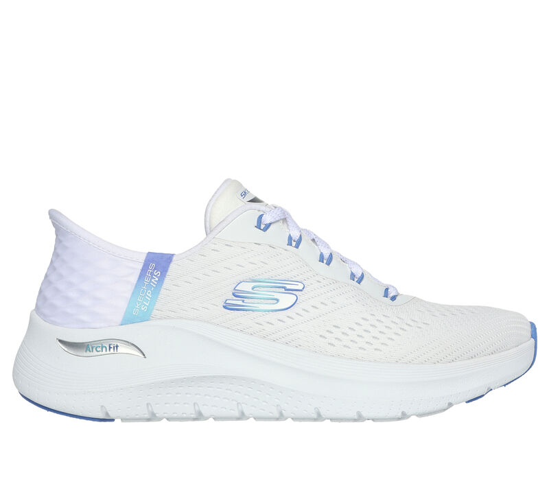 Skechers Slip-ins: Arch Fit 2.0 - Easy Chic, WEISS / BLAU, largeimage number 0