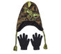 Camouflage T-rex Hat and Glove Set, CAMOUFLAGE, large image number 0