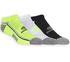 3 Pack Low Cut Athletic Socks, GELB, swatch