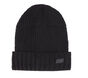 Mixed Rib Knit Beanie, SCHWARZ, large image number 0