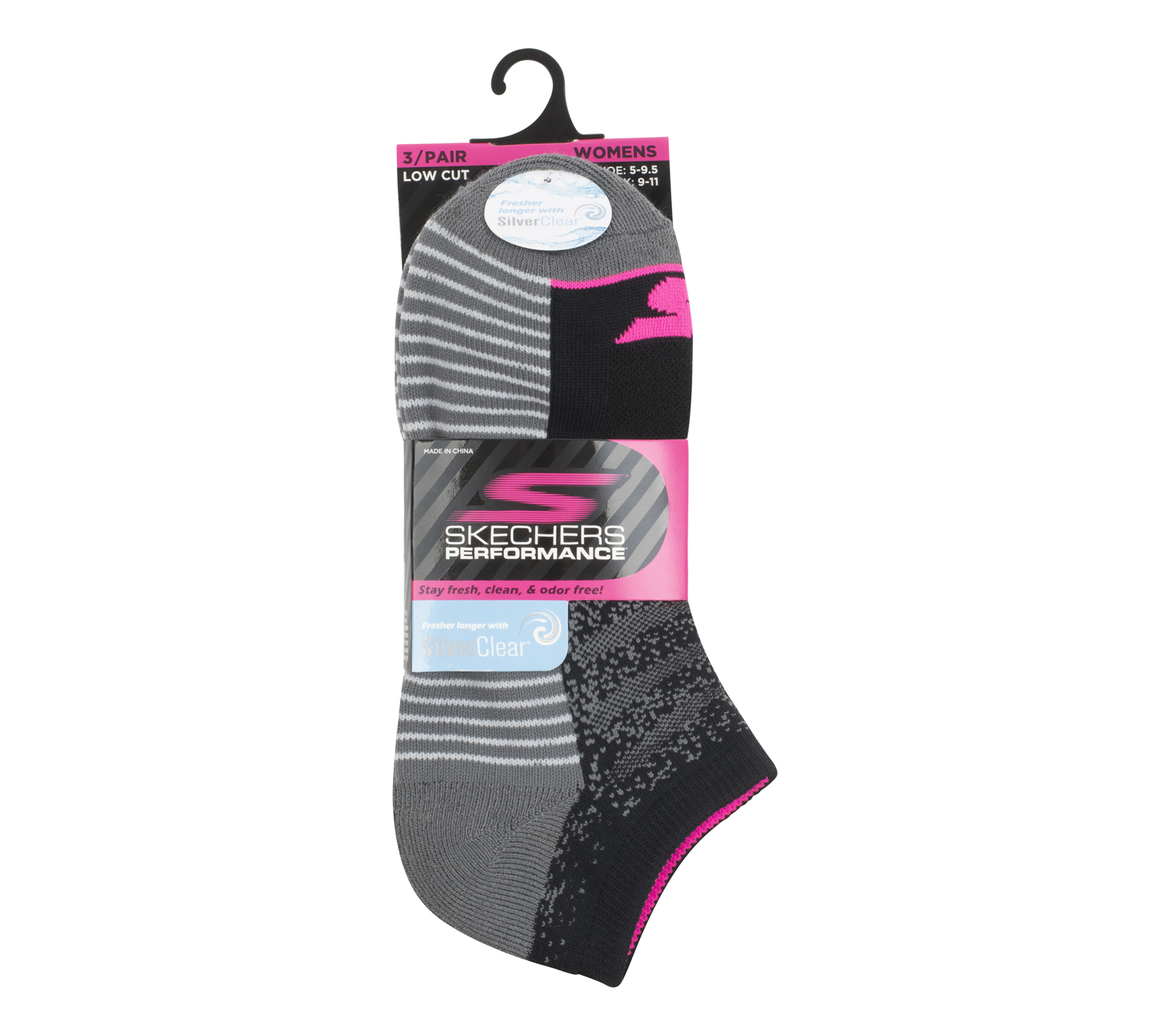 Skechers women's clearance low cut socks